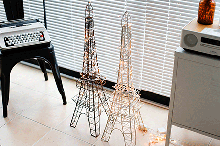 에펠탑 트리 특대 아이보리(전구 미포함)