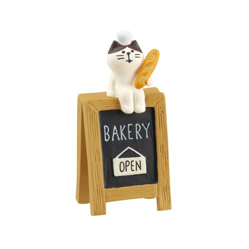[Decole] 2019 데꼴 베이커리 피규어 빵집 간판 고양이